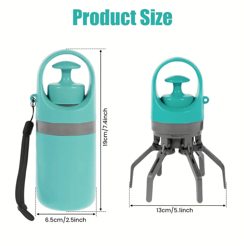 Portable Dog Poop Scoop with Bag Dispenser