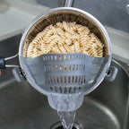 Clip-On Strainer for Pots & Pans