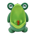 Frog-Shaped Potty Training Urinal with Fun Aiming Target