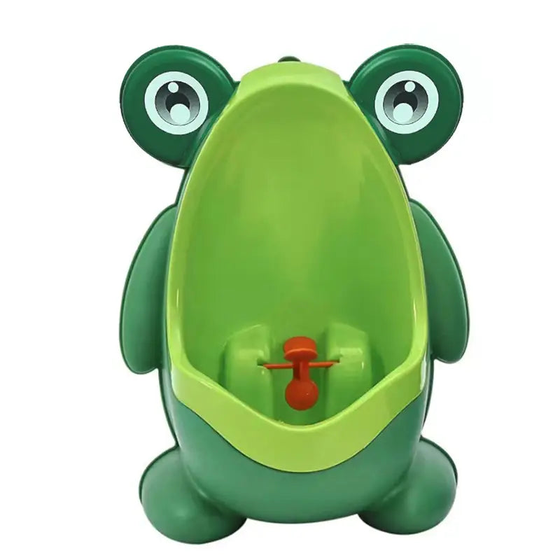 Frog-Shaped Potty Training Urinal with Fun Aiming Target
