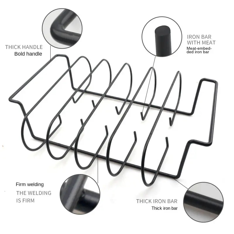 Stainless Steel Rib Rack
