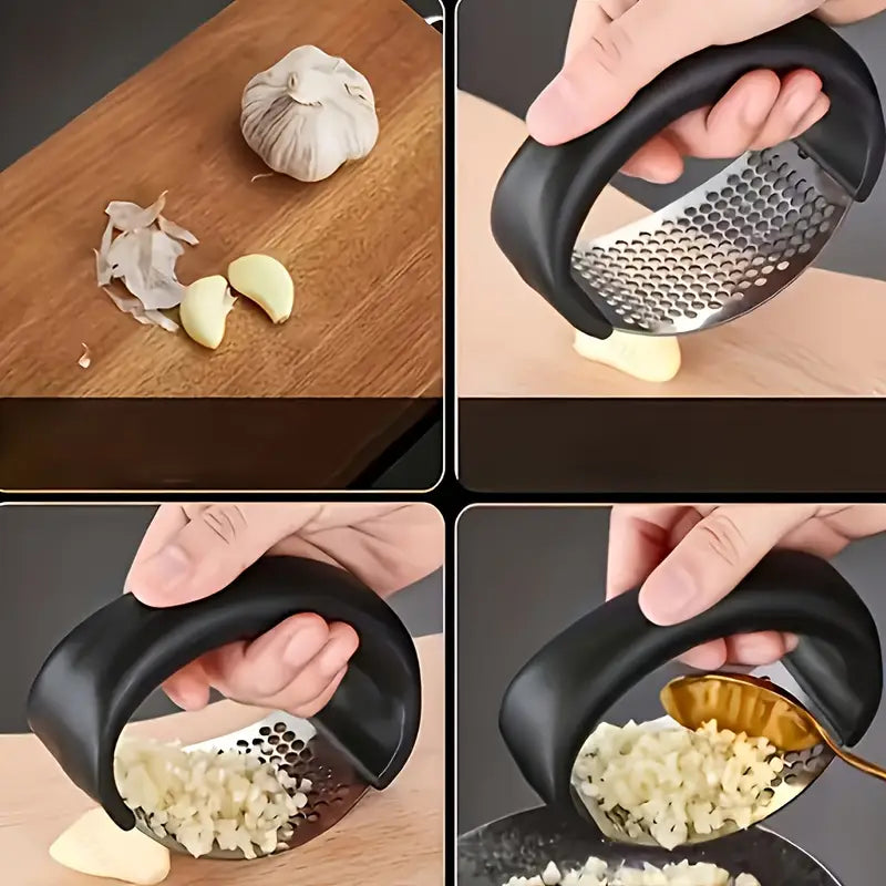 Stainless Steel Garlic Press