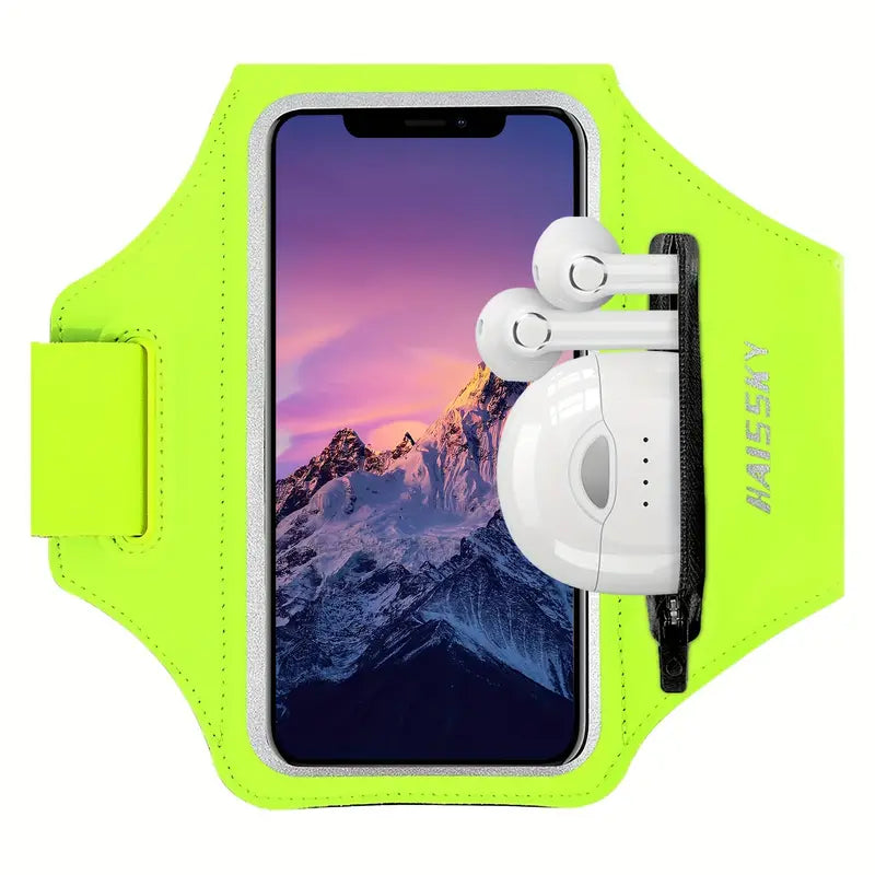 Running Arm Band With Headphone Pouch