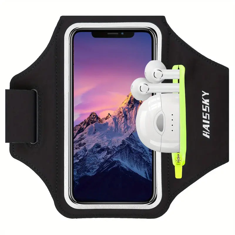 Running Arm Band With Headphone Pouch
