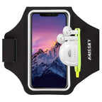 Running Arm Band With Headphone Pouch