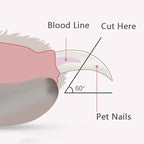 Pet Nail Clipper with Led Light