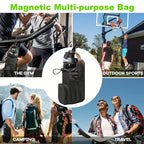 Gym Magnetic Belt Bag with Multi-Pocket Design