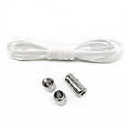 Elastic No Tie Metal Shoelaces