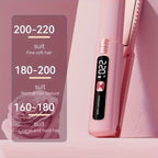 Mini Portable Straightener and Curler Rechargeable