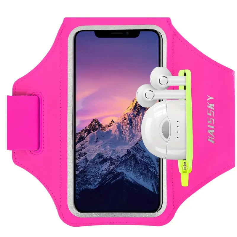 Running Arm Band With Headphone Pouch