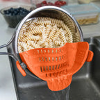 Clip-On Strainer for Pots & Pans