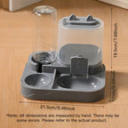 Automatic Pet Feeder & Water Dispenser Set