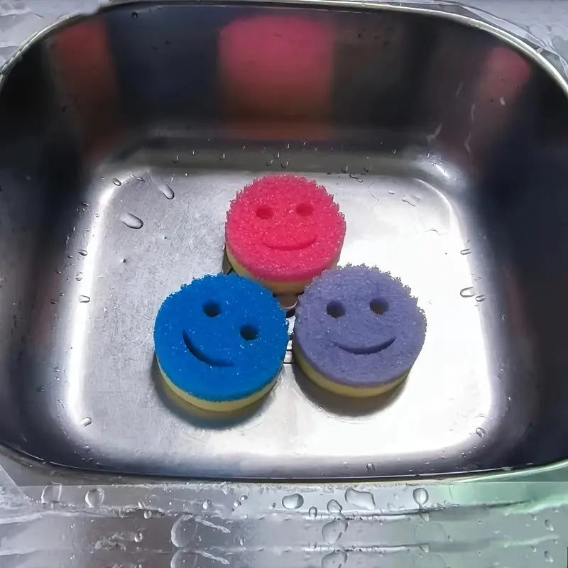 Temperature-Sensitive Scratch-Free Sponge - Random Colors