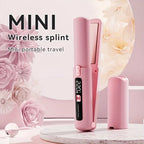 Mini Portable Straightener and Curler Rechargeable