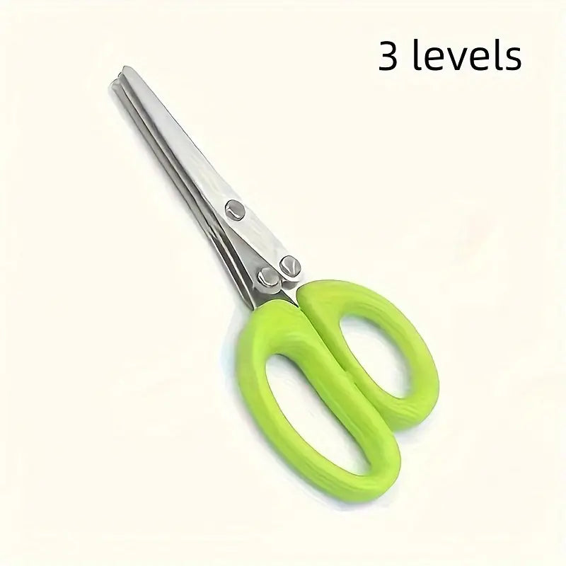 3-Layer Stainless Steel Kitchen Scissors