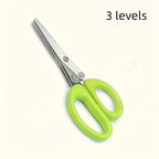 3-Layer Stainless Steel Kitchen Scissors