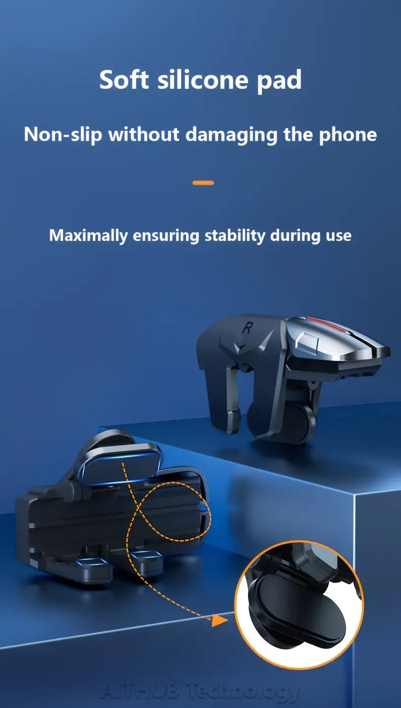 Mobile 6 Finger Gaming Triggers