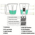 600ml Smart Measuring Cup with Thermometer