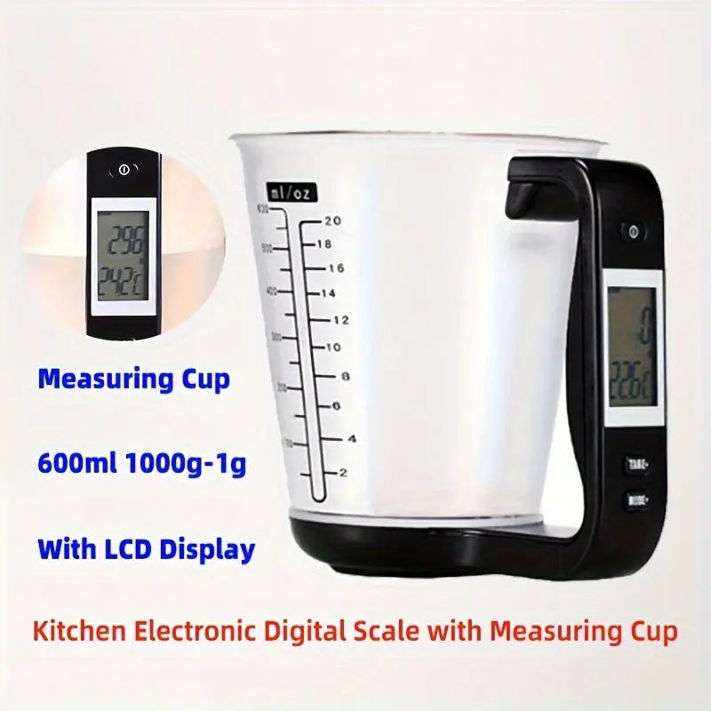 600ml Smart Measuring Cup with Thermometer