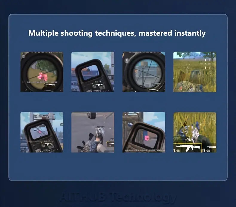 Mobile 6 Finger Gaming Triggers