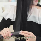 Mini Portable Straightener and Curler Rechargeable